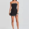 Guest Of*Retrofete Abigail Dress Black/Silver