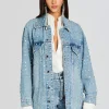 Jackets*Retrofete Ace Embellished Denim Jacket Tangier