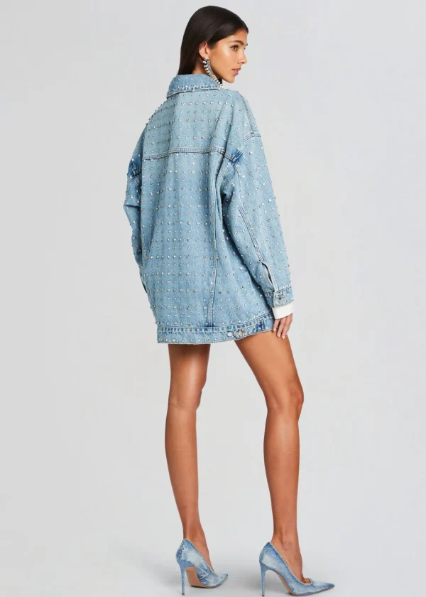 Denim*Retrofete Ace Embellished Denim Jacket Tangier