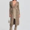 Jackets*Retrofete Adaline Cable Knit Cardigan Washed Tan