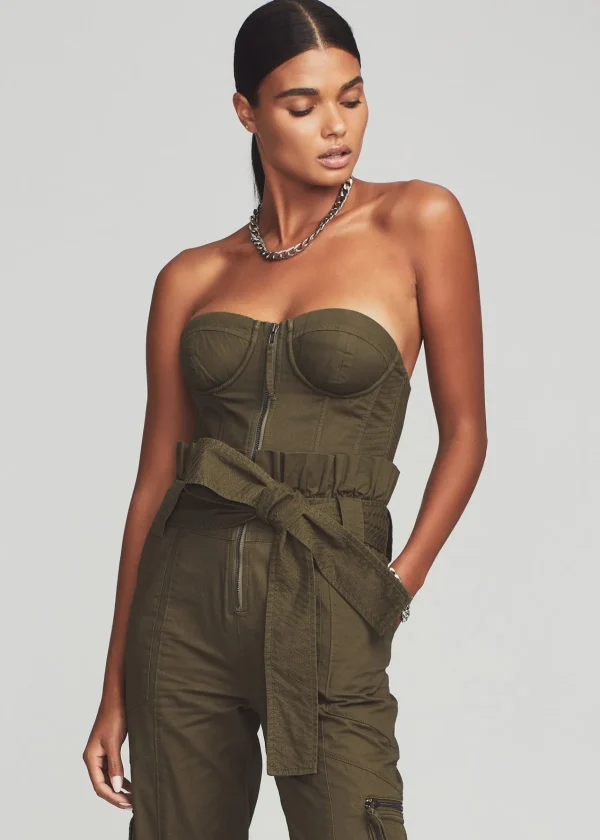Jumpsuits*Retrofete Addison Jumpsuit Army Green
