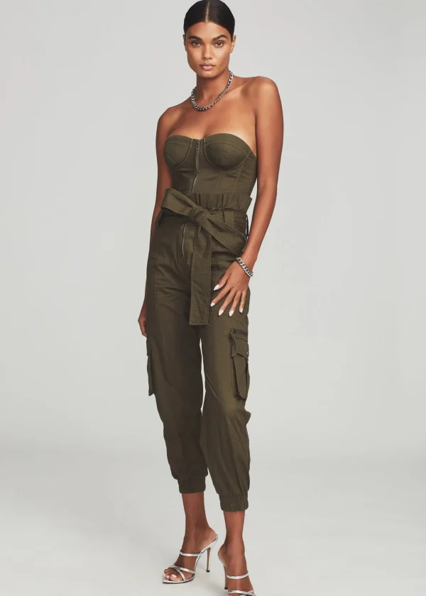 Jumpsuits*Retrofete Addison Jumpsuit Army Green