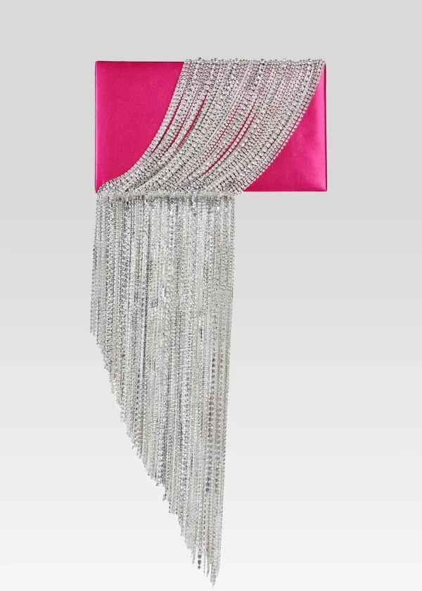 Guest Of*Retrofete Adley Crystal Bag Paradise Pink