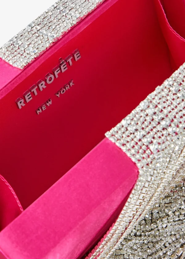 Resort '24*Retrofete Adley Crystal Bag Paradise Pink