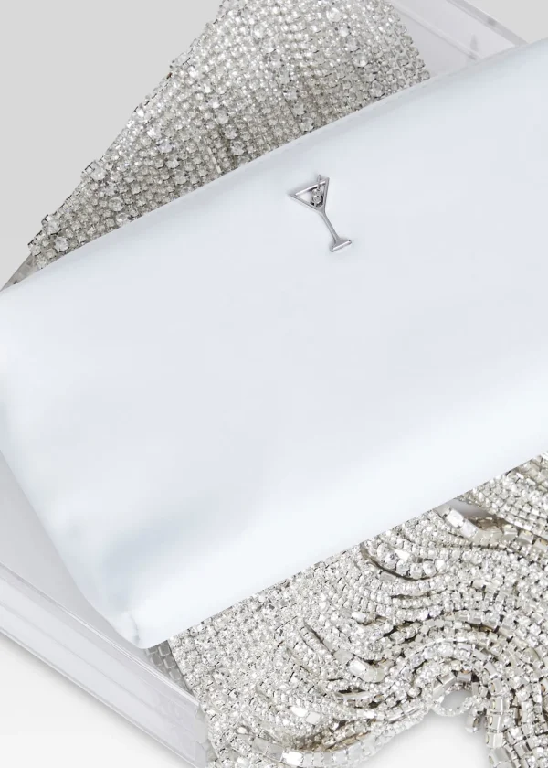 Accessories*Retrofete Adley Crystal Bag Clear/Silver