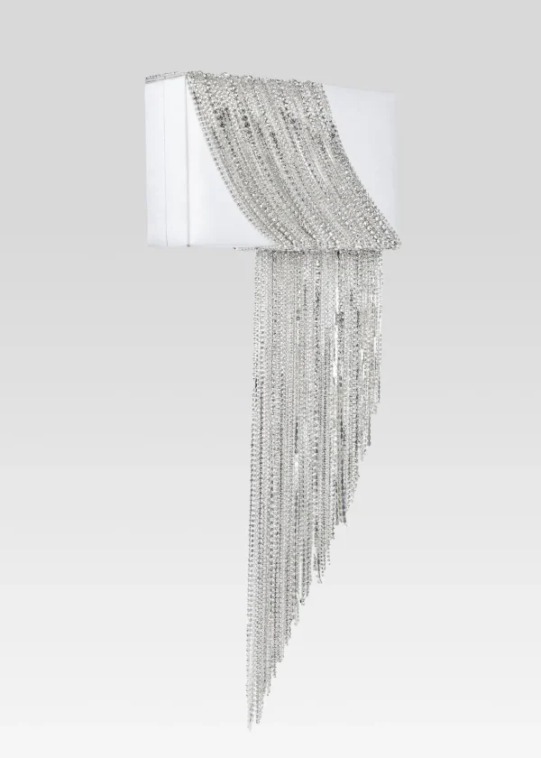 Resort '24*Retrofete Adley Crystal Bag White