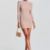 Neutral Moments*Retrofete Aislinn Dress Metallic Satellite