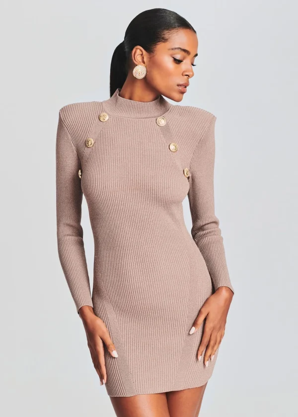 Business Chic*Retrofete Aislinn Dress Metallic Satellite