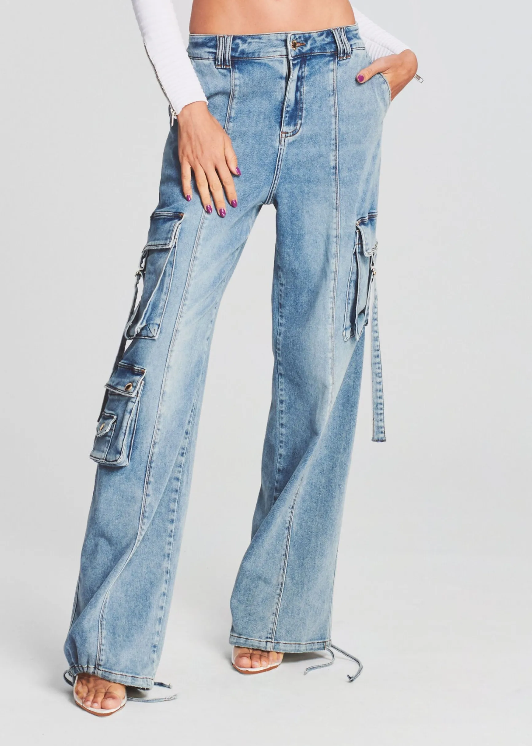 alejandra_cargo_pant_0-6.webp Bottoms*Retrofete Alejandra Cargo Pant Vintage Celeste