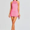 Resort '24*Retrofete Alexis Sequin Dress Hyper Pink