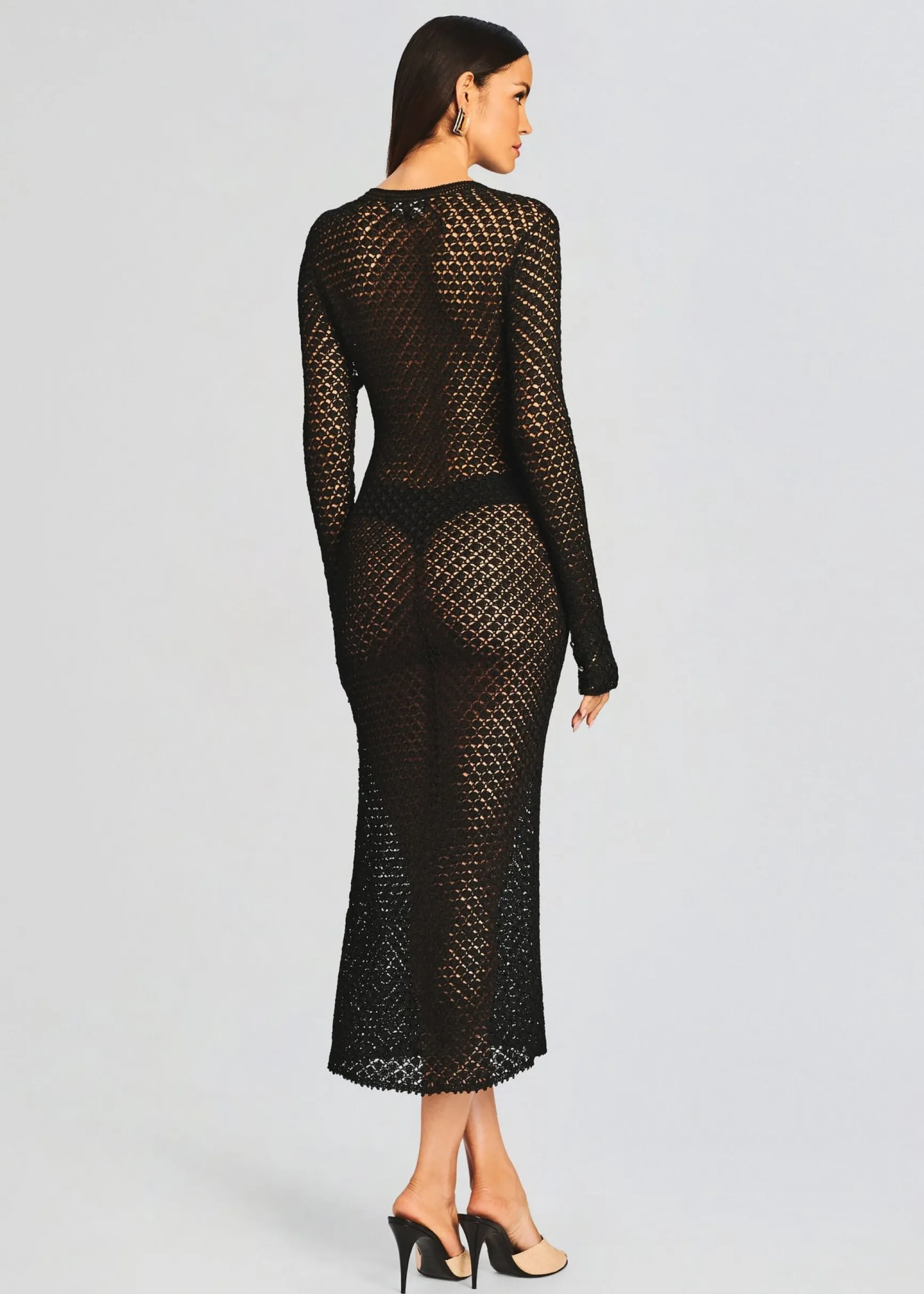 allison_crochet_cardigan_3-7.webp Tops*Retrofete Allison Crochet Cardigan Black