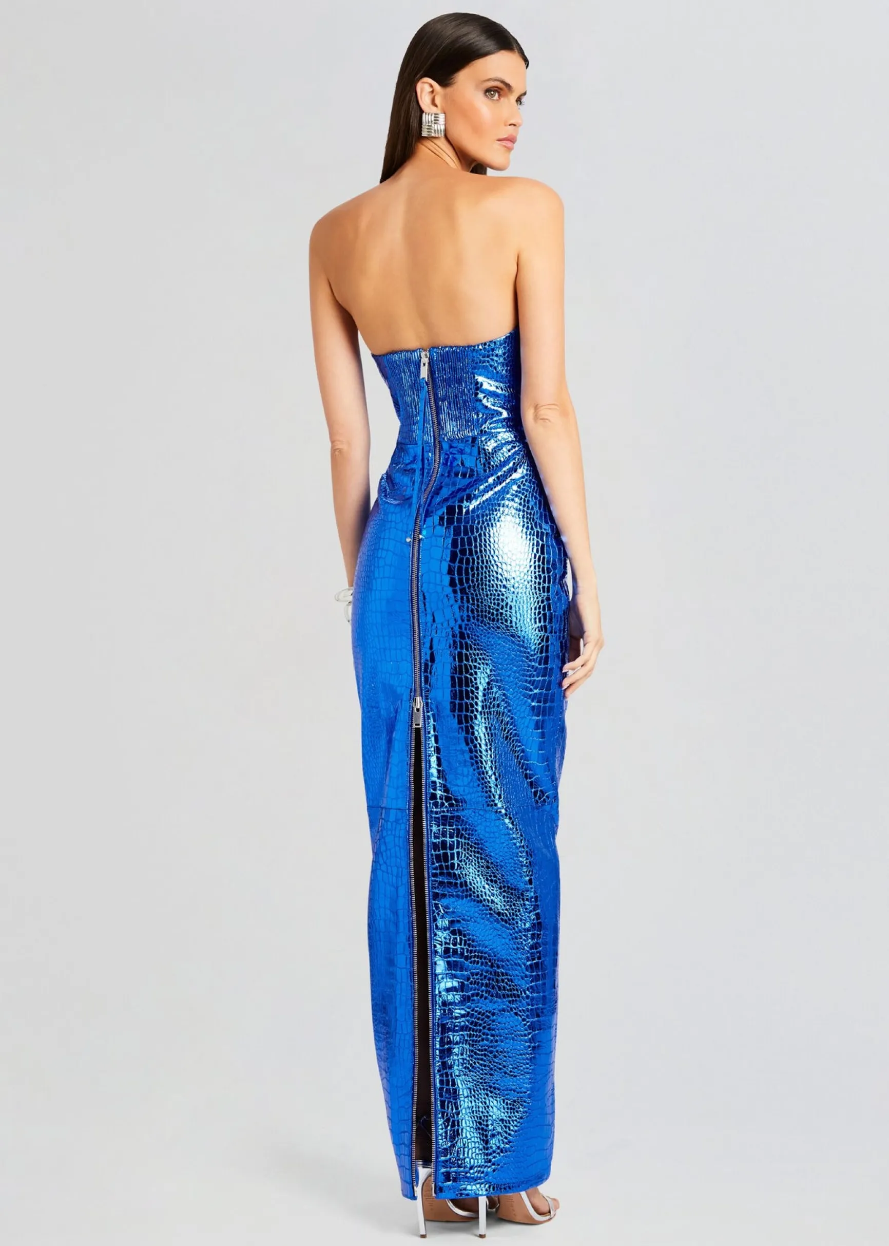 allure_leather_dress_3-4.webp Dresses*Retrofete Allure Leather Dress Tropical Blue