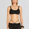 Resort '24*Retrofete Alma Knitted Top Black