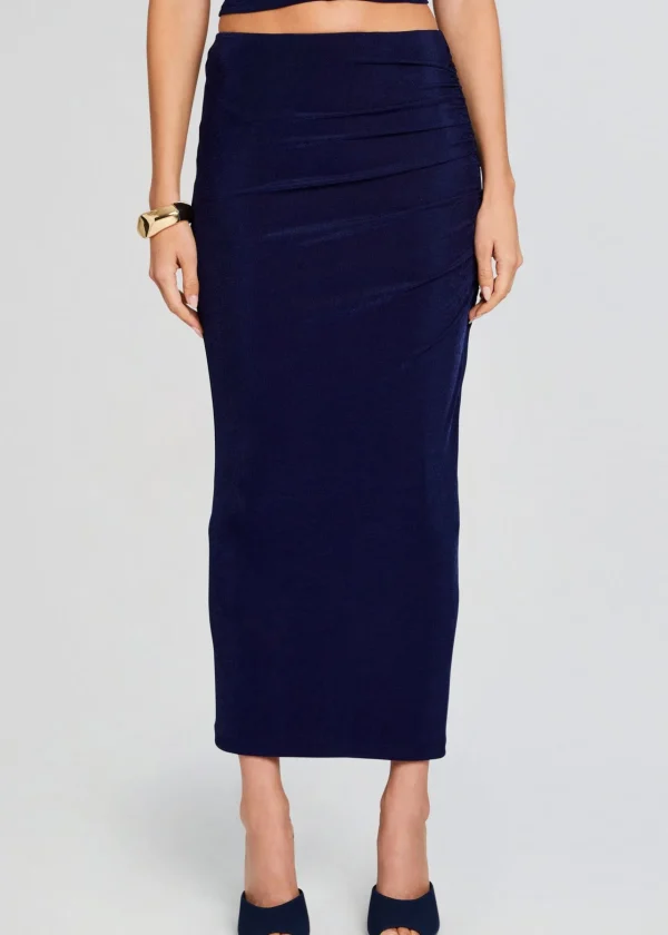 Business Chic*Retrofete Alma Skirt Navy