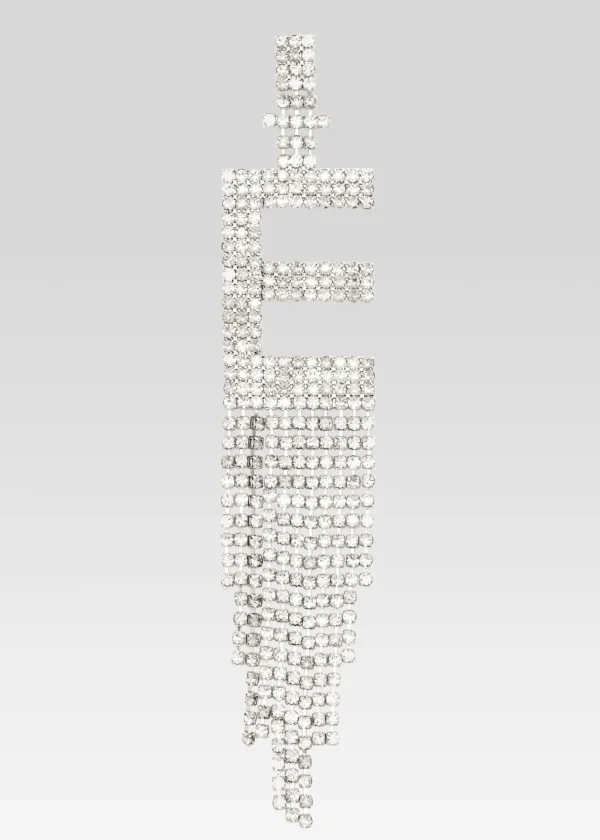 Accessories*Retrofete Alphabet Earring Silver