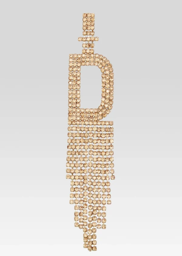 Final Sale*Retrofete Alphabet Earring Gold