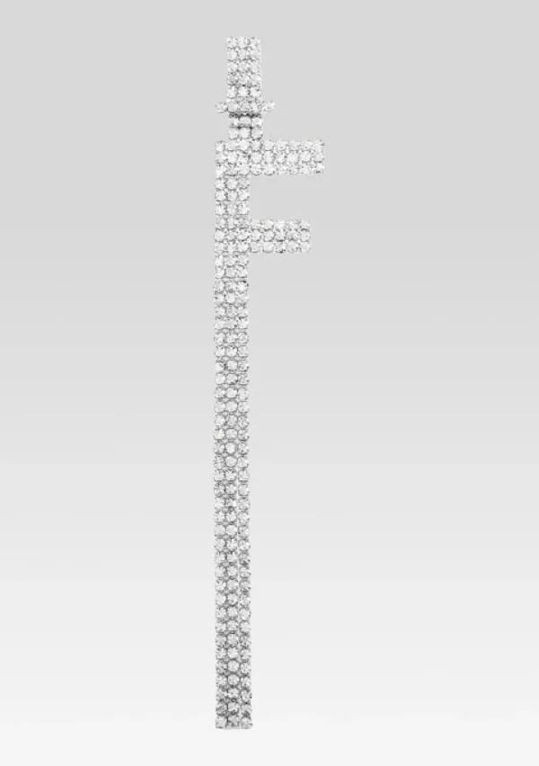 Final Sale*Retrofete Alphabet Earring Silver