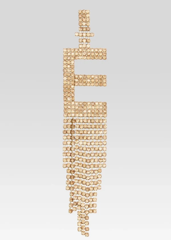 Final Sale*Retrofete Alphabet Earring Gold