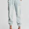 Bottoms*Retrofete Amber Jogger Jean Skylight