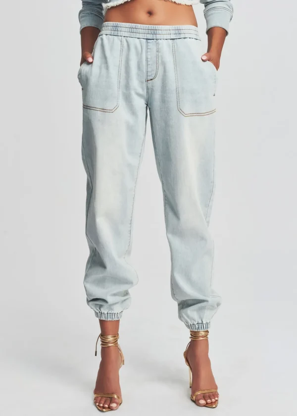 Bottoms*Retrofete Amber Jogger Jean Skylight