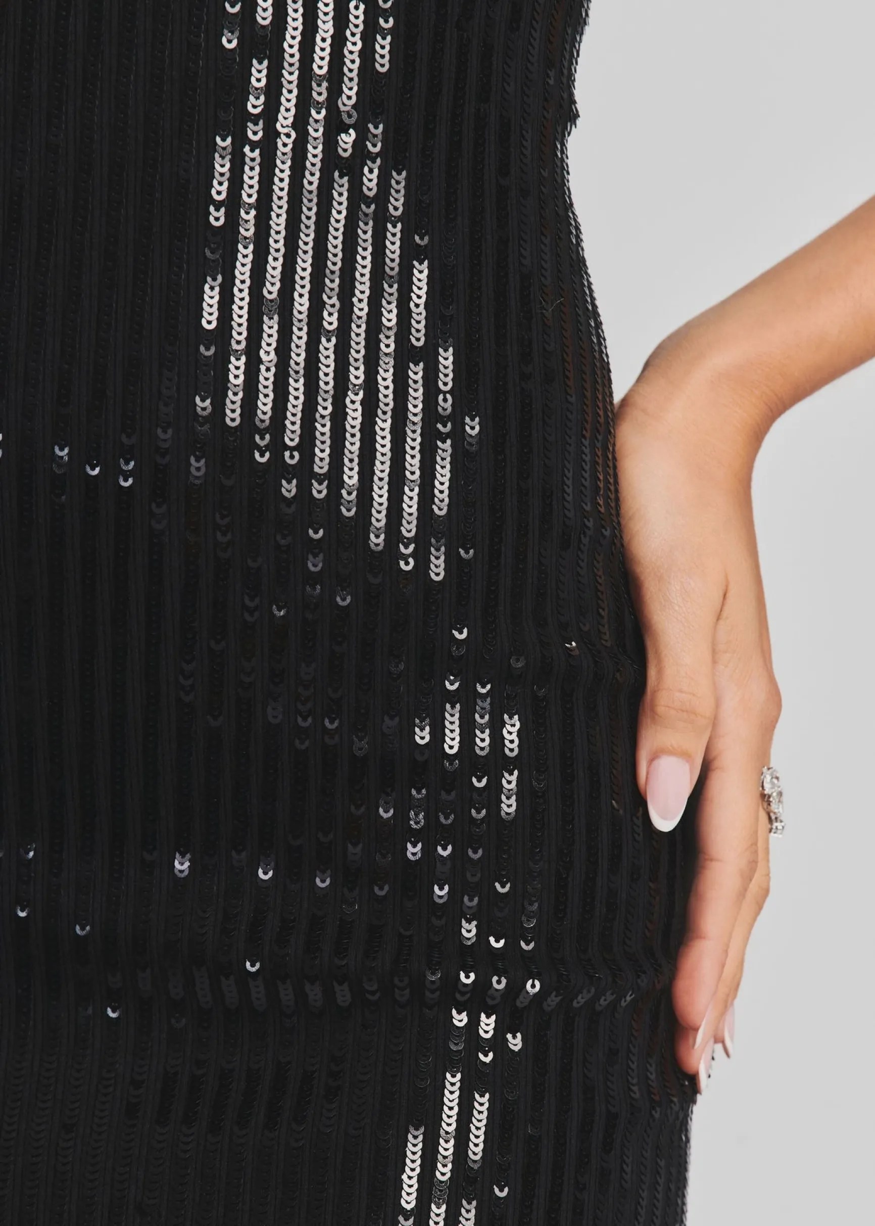amber_sequin_knit_dress_1.webp Guest Of*Retrofete Amber Sequin Knit Dress Black