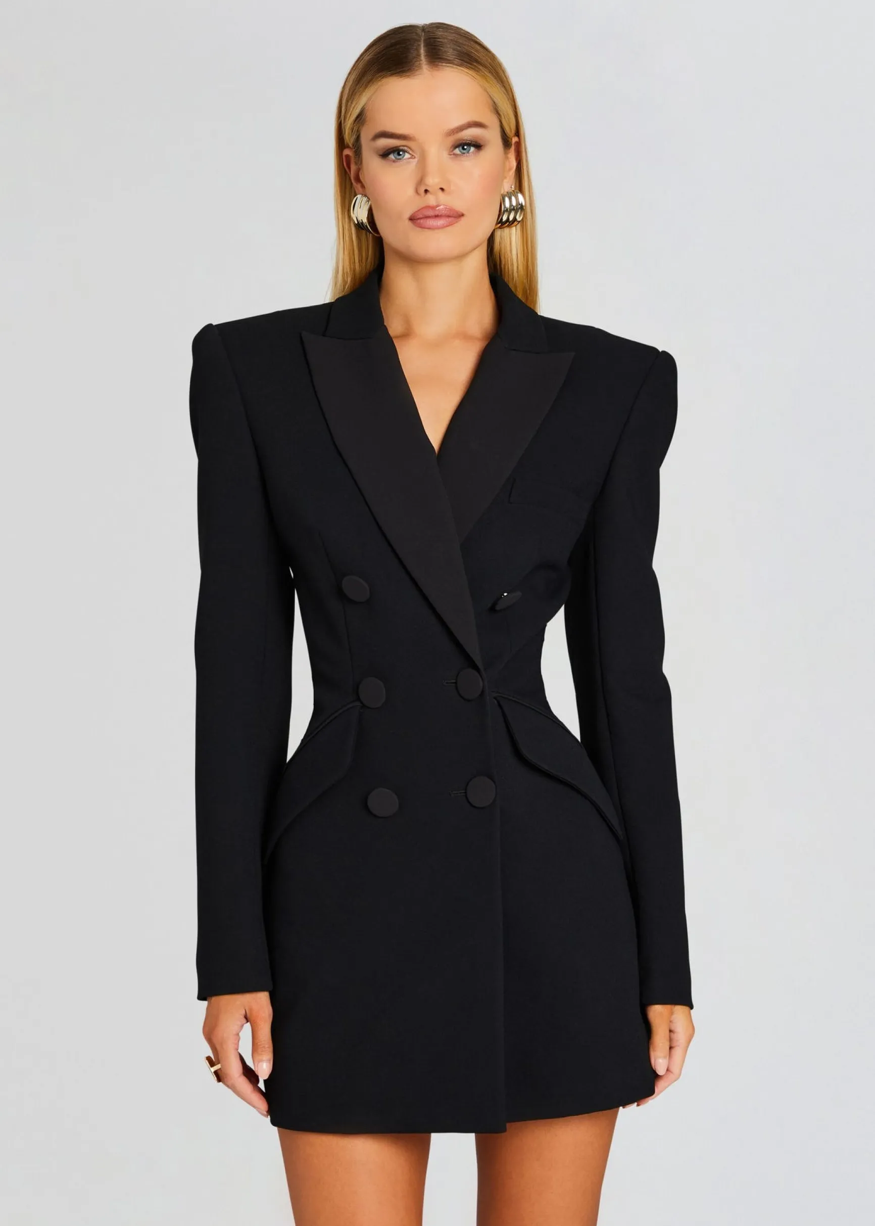 amberly_blazer_dress_1-5.webp Dresses*Retrofete Amberly Blazer Dress Black