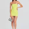 RETROFÊTE*Retrofete Ana Dress Neon Yellow