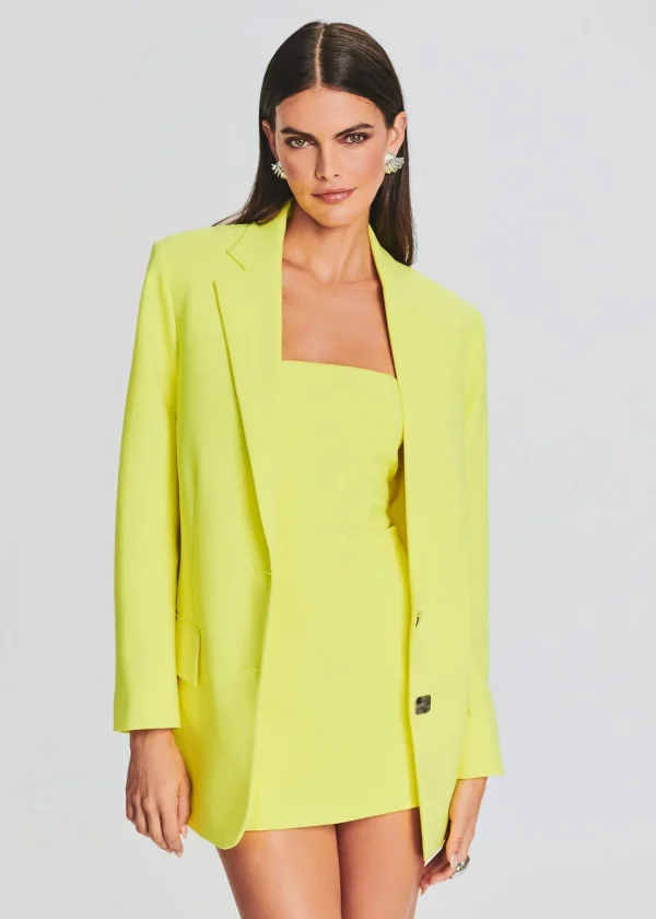 RETROFÊTE*Retrofete Ana Dress Neon Yellow