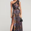 RETROFÊTE*Retrofete Andrea Maxi Dress Oil Spill