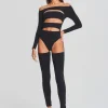 Jumpsuits*Retrofete Andromeda Catsuit Black