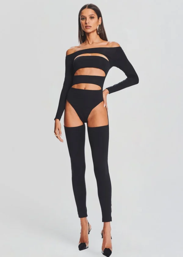 Jumpsuits*Retrofete Andromeda Catsuit Black