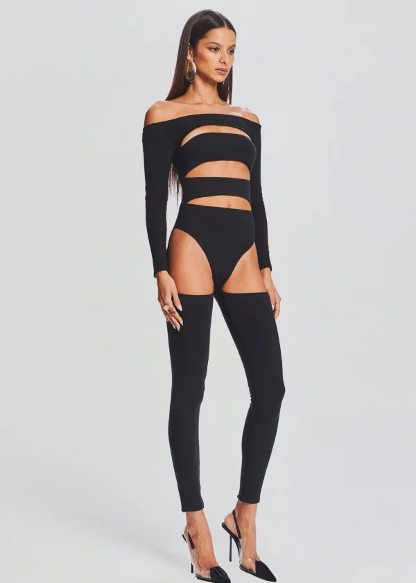Jumpsuits*Retrofete Andromeda Catsuit Black