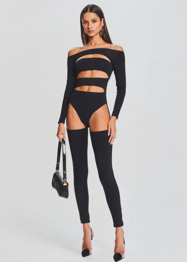 Jumpsuits*Retrofete Andromeda Catsuit Black