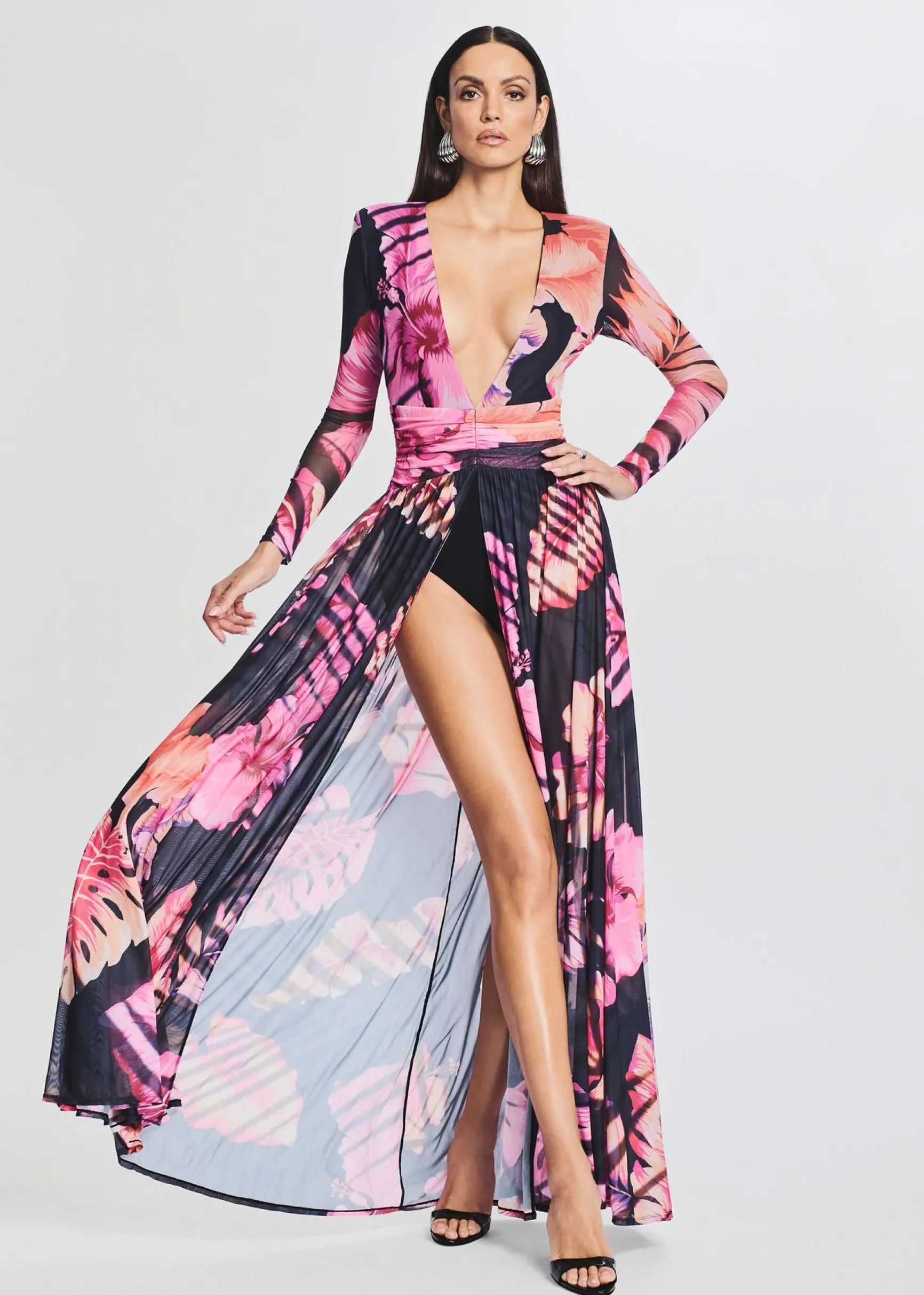 angela_dress_0.webp Bridal Party*Retrofete Angela Dress Tropical Leaf