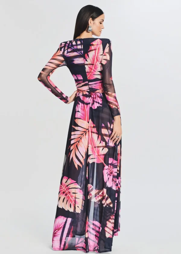 Bridal Party*Retrofete Angela Dress Tropical Leaf