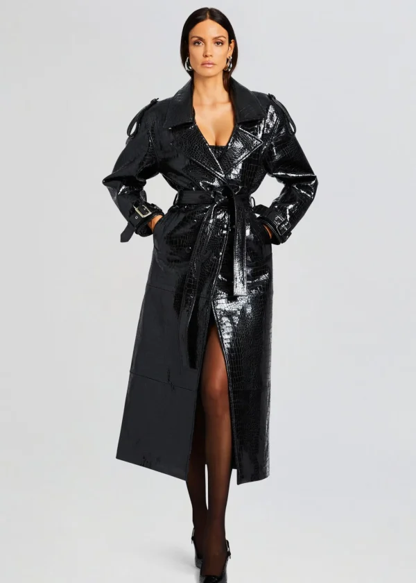 Outerwear*Retrofete Angie Leather Jacket Black