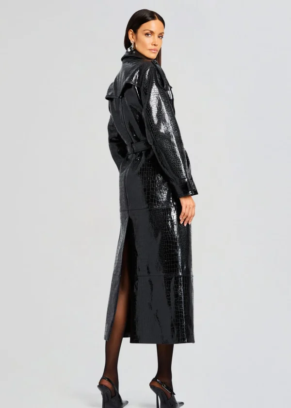 Outerwear*Retrofete Angie Leather Jacket Black