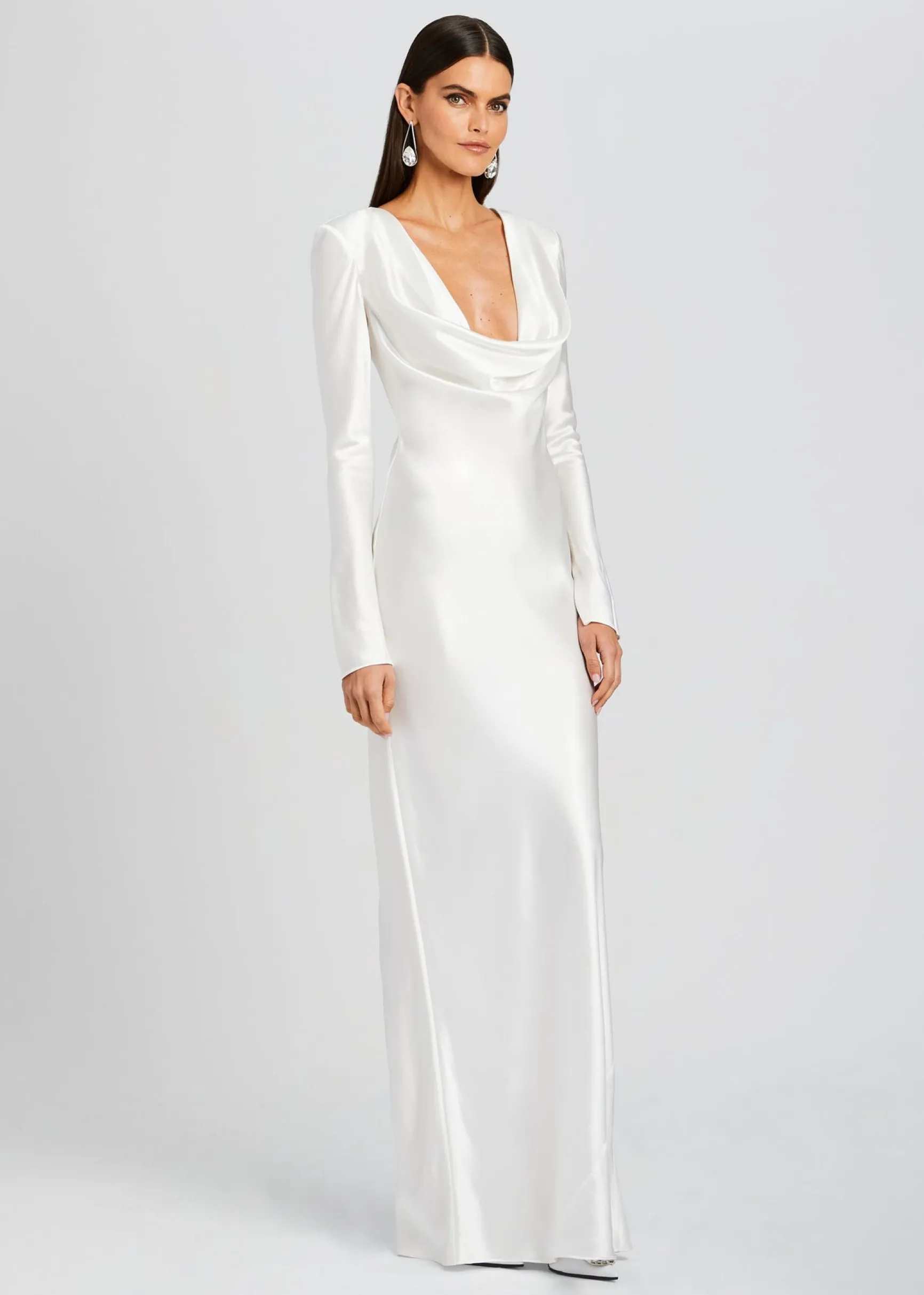 anna_cowl_evening_dress_2-8.webp Guest Of*Retrofete Anna Cowl Evening Dress White