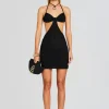 Trending*Retrofete Anna Mini Dress Black