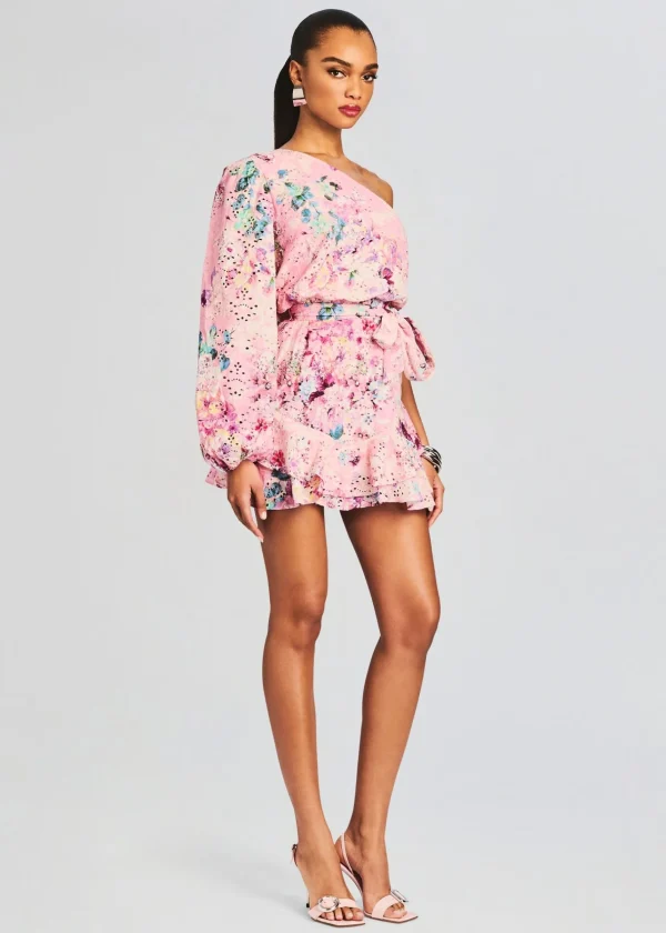 Exclusively Ours*Retrofete April Mini Dress Pink Floral