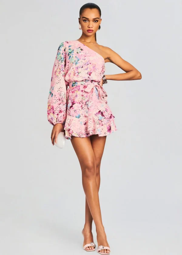 Exclusively Ours*Retrofete April Mini Dress Pink Floral