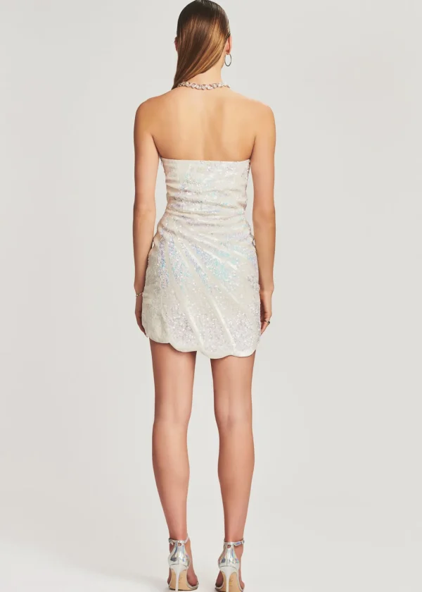 Reception Dresses*Retrofete Arabelle Sequin Dress White
