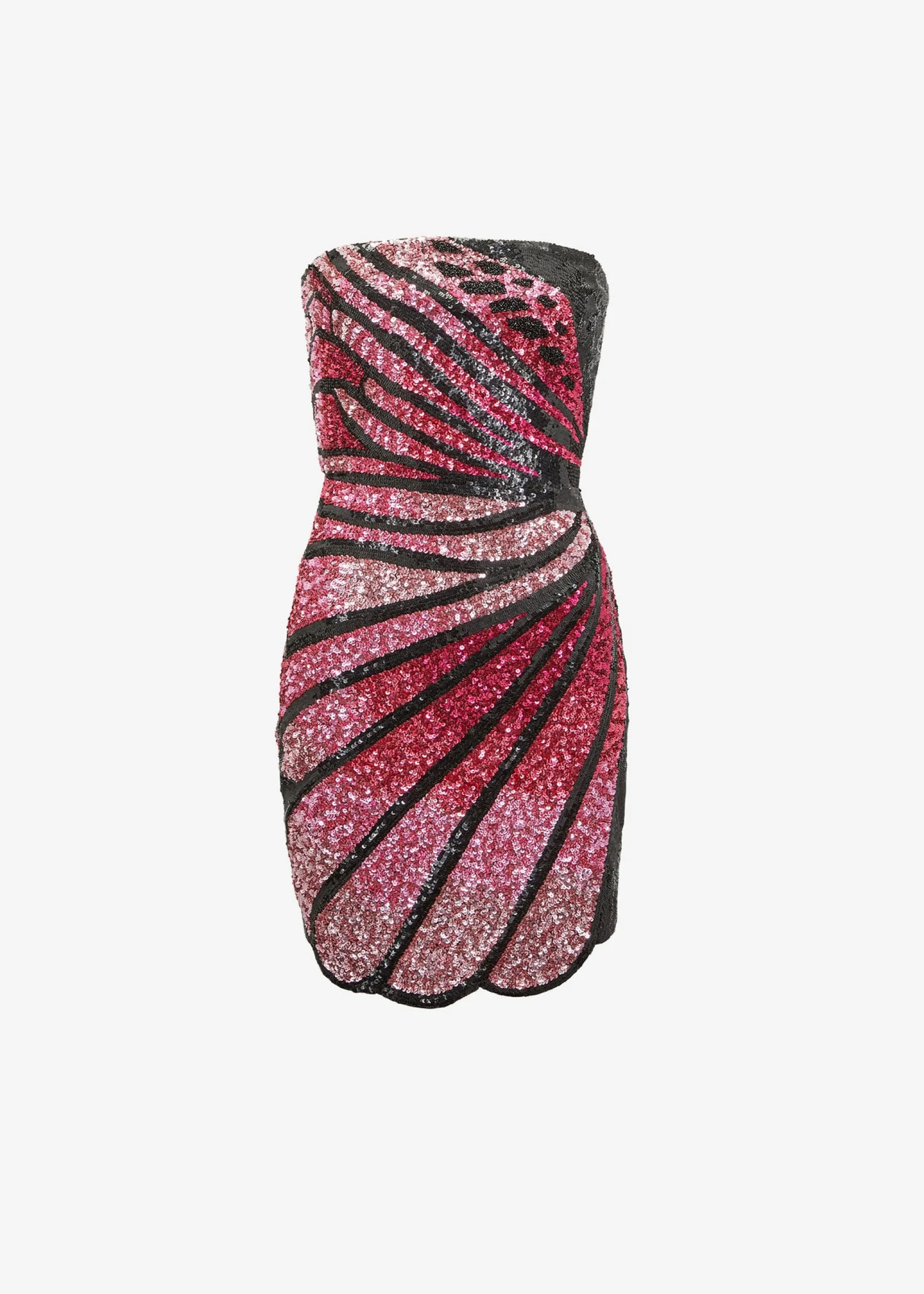 arabelle_sequin_dress_5.webp RETROFÊTE*Retrofete Arabelle Sequin Dress Black/Pink
