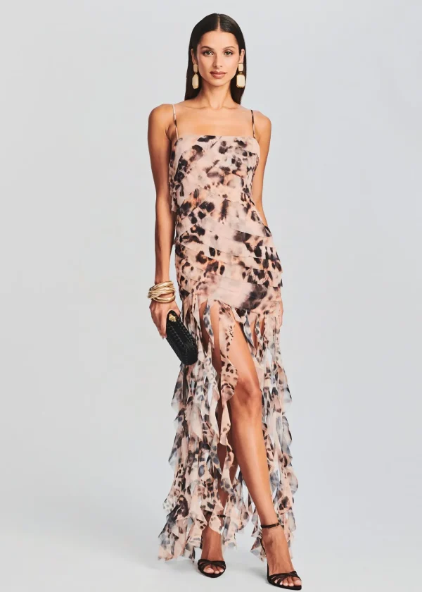 Guest Of*Retrofete Aria Dress Vintage Cheetah