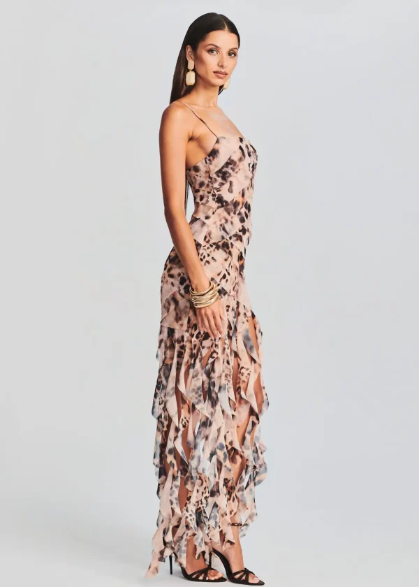 Best Sellers*Retrofete Aria Dress Vintage Cheetah