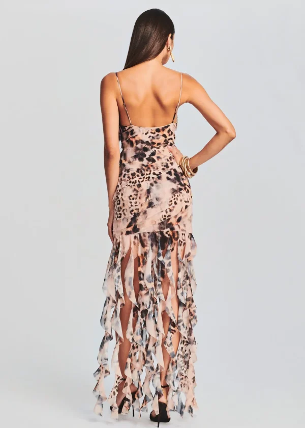 Dresses*Retrofete Aria Dress Vintage Cheetah