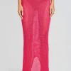 Trending*Retrofete Aria Knitted Skirt Hot Pink
