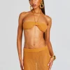 Spring Knits*Retrofete Aria Knitted Top Tobacco