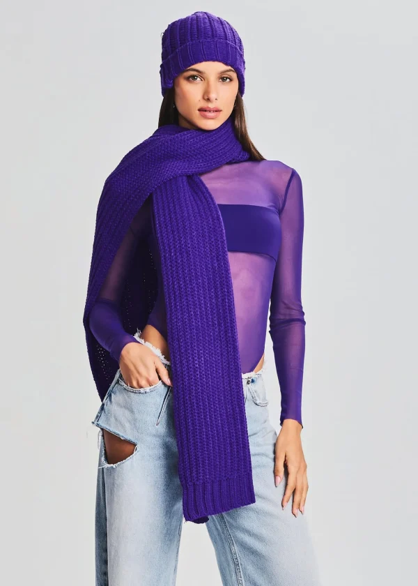 Outerwear*Retrofete Ash Scarf Violet