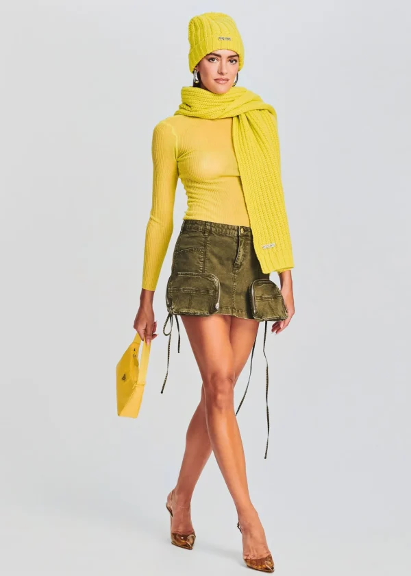 Outerwear*Retrofete Ash Scarf Citric